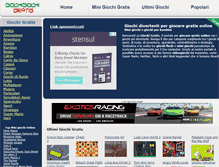 Tablet Screenshot of giochigiochigratis.com